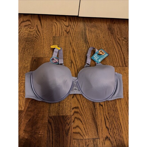 Women's Beauty Back Smoothing Bra Vanity Fair Blue 44D NEW NWT - Picture 1 of 5